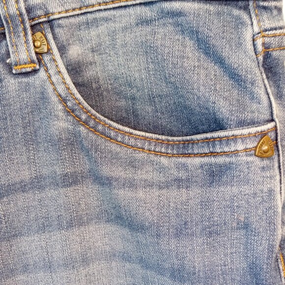 Kut from the Kloth Jeans 16W CONNIE Cropped Skinny Ankle Stretch Med Wash - Picture 4 of 14